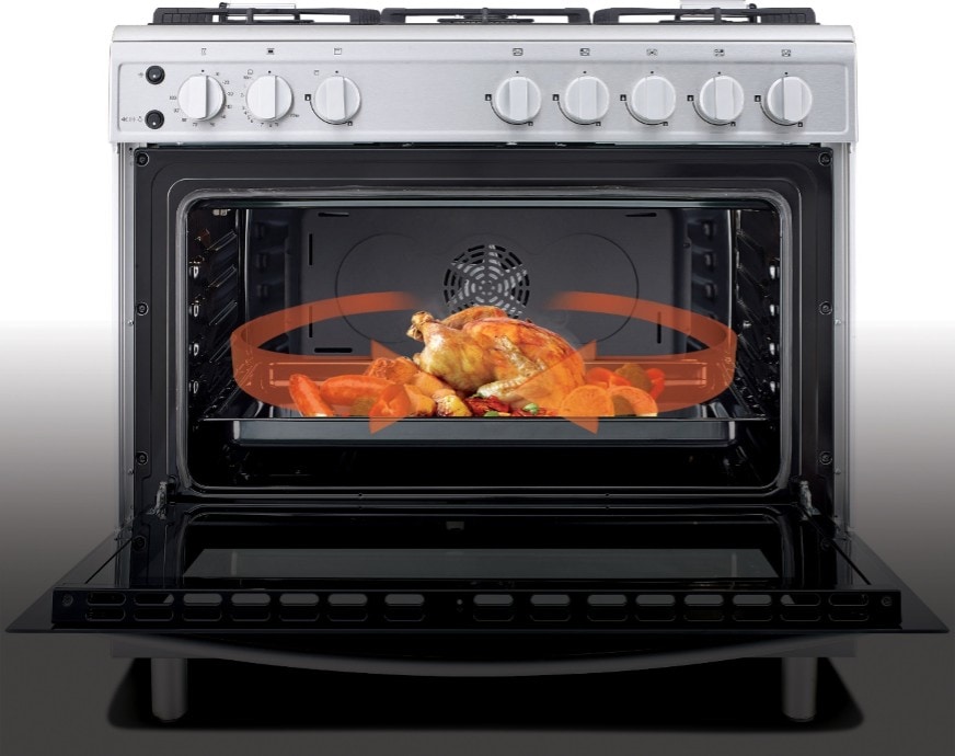 Lg gas cooker on sale 4 burner